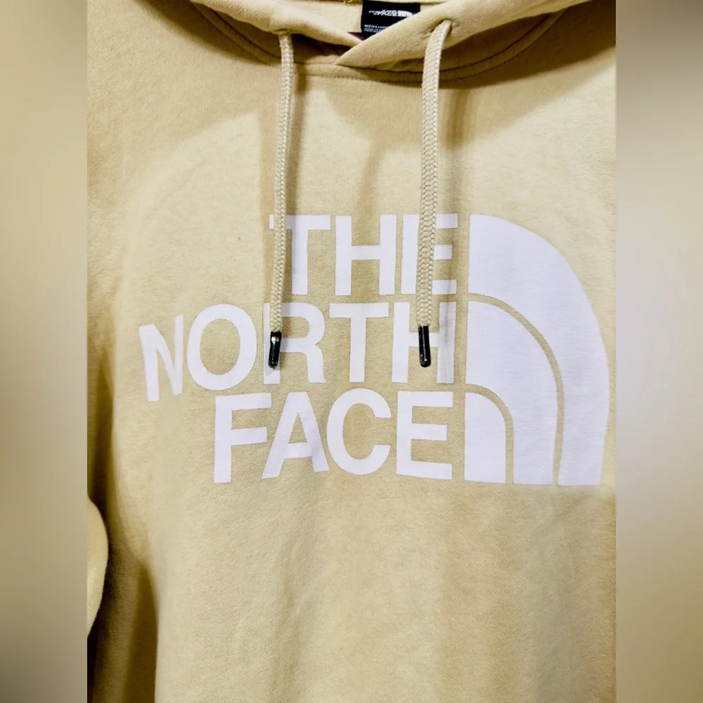 THE NORTH FACE Men's Drew Peak Beige Pullover Hooded Sweatshirt‎ Sz XL EUC